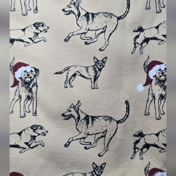 Kate Quinn - 2T - "Santa Mutt's Jogger Set" - Organic Cotton - Picture 4 of 4